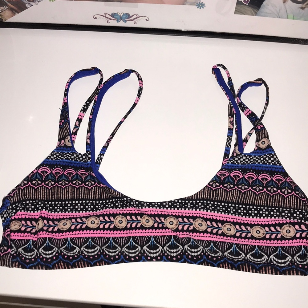 ‼️read description ‼️ double wrap tribal swim top